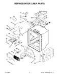 Diagram for 03 - Refrigerator Liner Parts