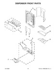 Diagram for 09 - Dispenser Front Parts