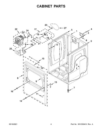 Diagram for WED5100HC2