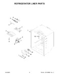 Diagram for 03 - Refrigerator Liner Parts