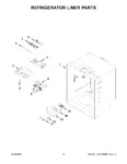 Diagram for 03 - Refrigerator Liner Parts