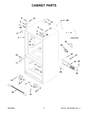 Diagram for WRFA32SMHZ06