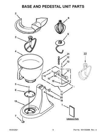 Diagram for 5KSM175PSAHY0