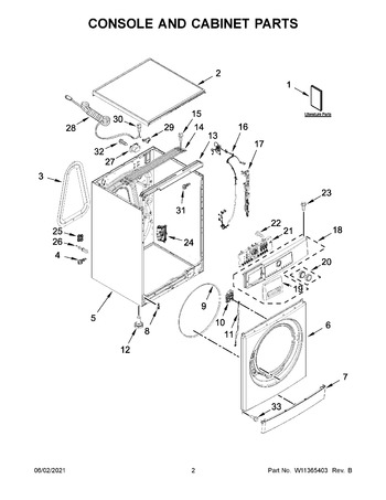 Diagram for WFW3090JW0