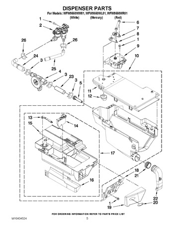 Diagram for WFW9550WL01