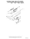 Diagram for 02 - Control Panel And Latch Parts