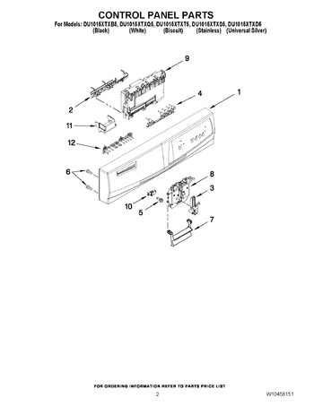 Diagram for DU1015XTXS5