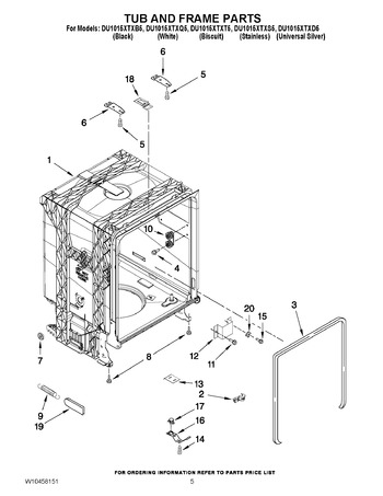 Diagram for DU1015XTXS5