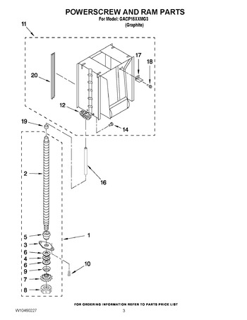 Diagram for GACP15XXMG3