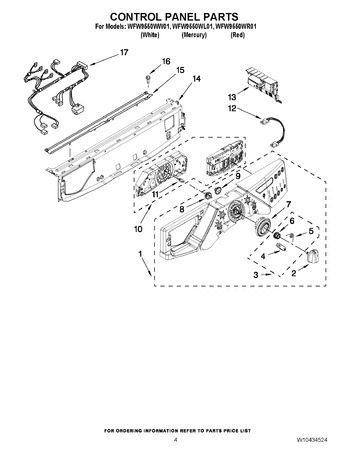 Diagram for WFW9550WW01