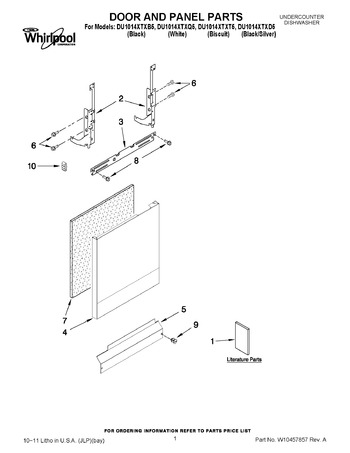 Diagram for DU1014XTXD5