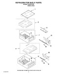 Diagram for 07 - Refrigerator Shelf Parts