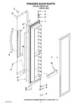 Diagram for 10 - Freezer Door Parts