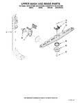 Diagram for 07 - Upper Wash And Rinse Parts