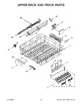 Diagram for 09 - Upper Rack And Track Parts