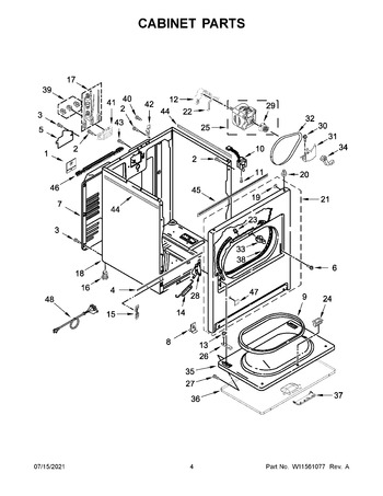 Diagram for WGD5010LW0