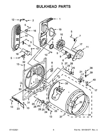 Diagram for WGD5010LW0