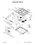 Diagram for 02 - Cooktop Parts