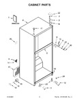 Diagram for 02 - Cabinet Parts