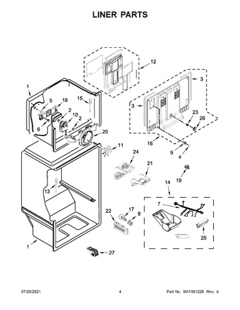 Diagram for WRT108FFDB00