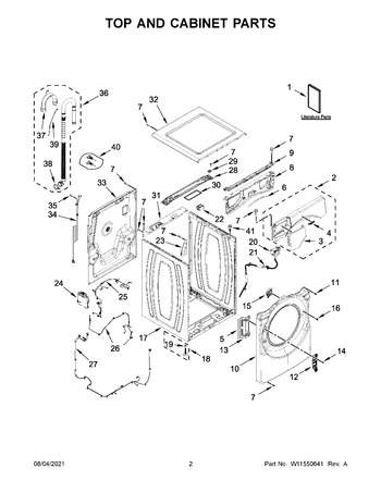 Diagram for WFW9620HW3