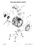 Diagram for 06 - Tub And Basket Parts