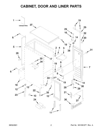 Diagram for WUI75X15HZ01