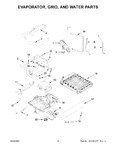 Diagram for 03 - Evaporator, Grid, And Water Parts