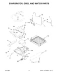 Diagram for 03 - Evaporator, Grid, And Water Parts