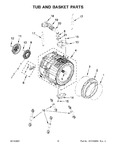 Diagram for 06 - Tub And Basket Parts