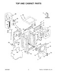 Diagram for 02 - Top And Cabinet Parts