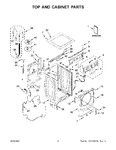 Diagram for 02 - Top And Cabinet Parts