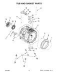 Diagram for 06 - Tub And Basket Parts