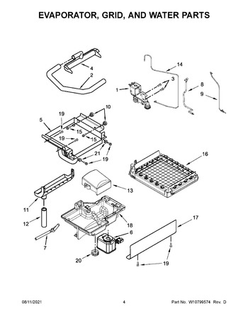 Diagram for KUIX305EWH0