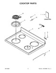 Diagram for 02 - Cooktop Parts