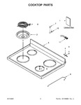 Diagram for 02 - Cooktop Parts