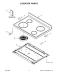 Diagram for 02 - Cooktop Parts