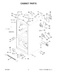 Diagram for 02 - Cabinet Parts