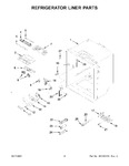 Diagram for 03 - Refrigerator Liner Parts