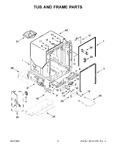 Diagram for 04 - Tub And Frame Parts