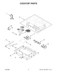 Diagram for 02 - Cooktop Parts