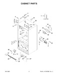 Diagram for 02 - Cabinet Parts