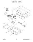 Diagram for 02 - Cooktop Parts