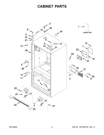 Diagram for WRF555SDFZ15