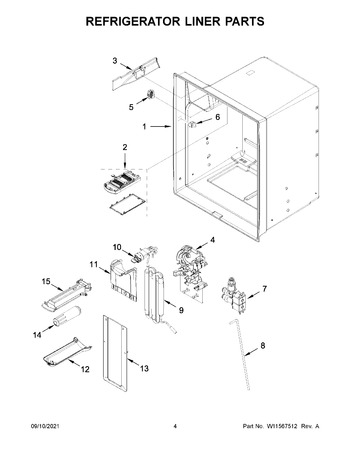 Diagram for WRF555SDFZ15