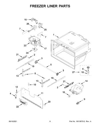 Diagram for WRF555SDFZ15