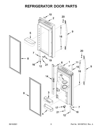 Diagram for WRF555SDFZ15