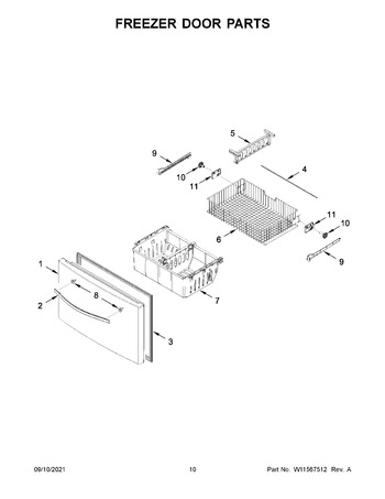 Diagram for WRF555SDFZ15