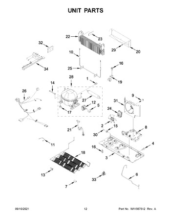 Diagram for WRF555SDFZ15