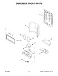 Diagram for 09 - Dispenser Front Parts